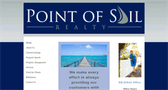 Desktop Screenshot of pointofsailrealty.com